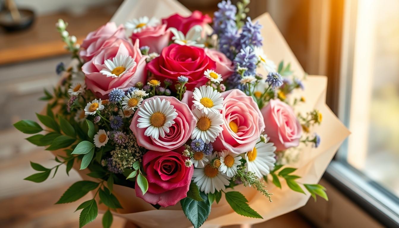 Seasonal flower arrangements